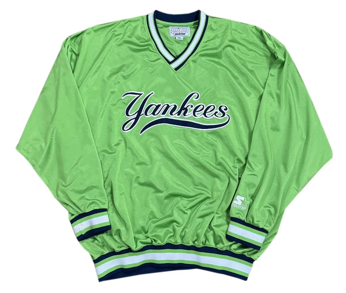 希少 90s starter NY ヤンキース vtg ジャケット 緑 グリーン 希少 90s starter NY ヤンキース vtg ジャケット 緑 グリーン